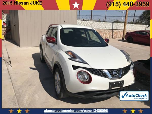 2015 Nissan JUKE 5dr Wgn CVT SV AWD *Se Habla Español!* - cars &... for sale in El Paso, TX – photo 3
