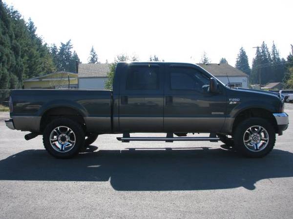 2004 Ford Super Duty F-250 Crew Cab 156 Lariat 4WD - cars & trucks -... for sale in Roy, WA – photo 8