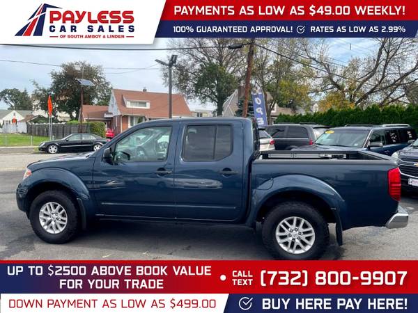 2015 Nissan Frontier SV 4x4 4 x 4 4-x-4 FOR ONLY 343/mo! - cars & for sale in south amboy, NJ – photo 4
