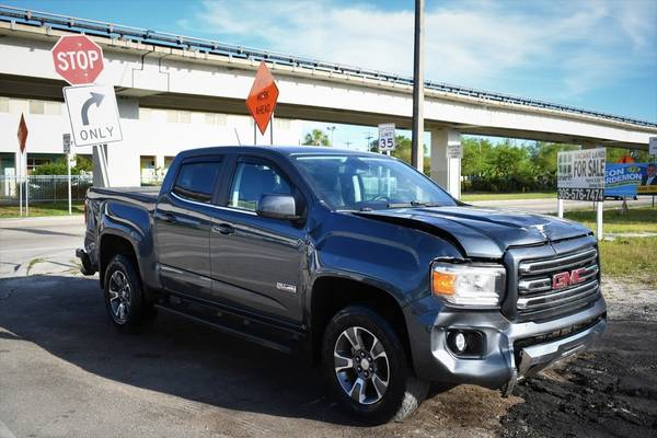 2015 GMC Canyon SLE 4x4 4dr Crew Cab 5 ft SB Pickup Truck - cars & for sale in Miami, FL – photo 2