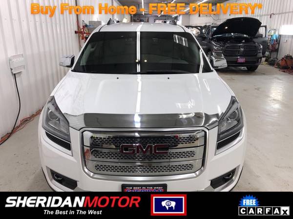 2016 GMC Acadia SLT White - SM78200C WE DELIVER TO MT & NO SALES for sale in Sheridan, MT – photo 2
