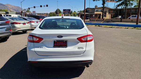 2014 Ford Fusion S sedan White - cars & trucks - by dealer - vehicle... for sale in Flagstaff, AZ – photo 4