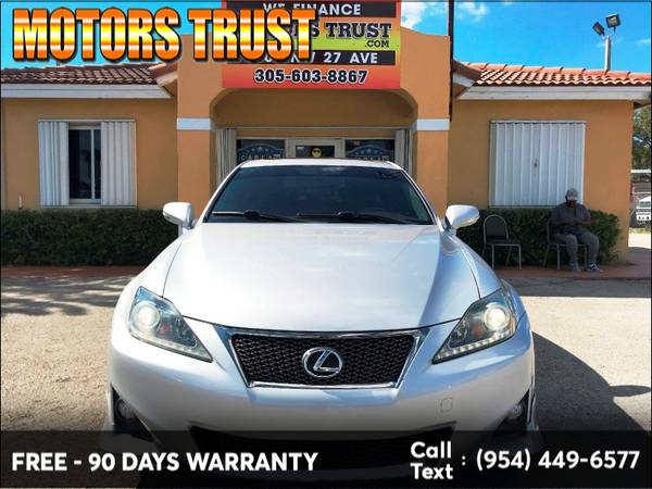 2011 Lexus IS 250 4dr Sport Sdn Auto RWD BAD CREDIT NO PROBLEM! for sale in Miami, FL – photo 9