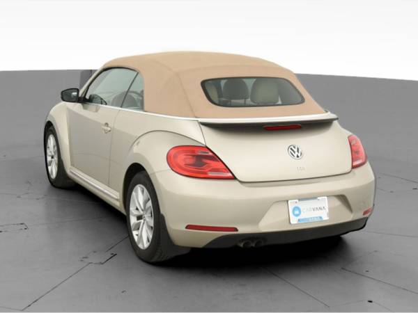 2014 VW Volkswagen Beetle TDI Convertible 2D Convertible Beige - -... for sale in Myrtle Beach, SC – photo 8