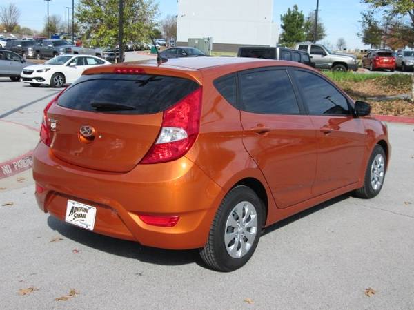 2017 Hyundai Accent SE hatchback Vitamin C Pearl - cars & trucks -... for sale in Fayetteville, AR – photo 6