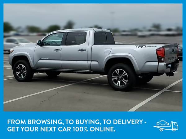 2019 Toyota Tacoma Double Cab TRD Sport Pickup 4D 6 ft pickup Silver for sale in San Diego, CA – photo 5