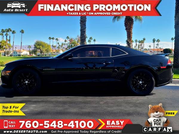 2015 Chevrolet Camaro 2LS 2 LS 2-LS 2LS 2 LS 2-LS Only 298/mo! Easy for sale in Palm Desert , CA – photo 10