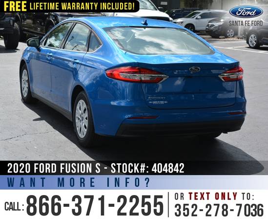 ‘20 Ford Fusion S *** SAVE Over $5,000 off MSRP! *** - cars & trucks... for sale in Alachua, FL – photo 5