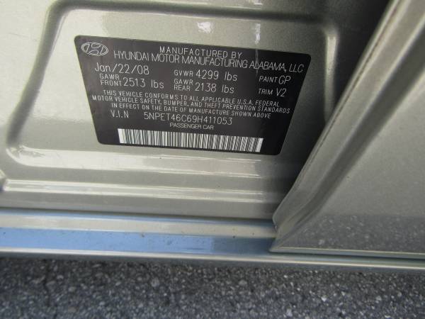 2009 Hyundai Sonata GLS - - by dealer - vehicle for sale in Hernando, FL – photo 9