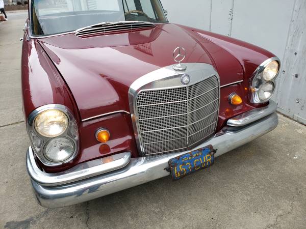 CLASSIC 1964 MERCEDES BENZ 220 220SE SEDAN - cars & trucks - by... for sale in Redwood City, CA – photo 3