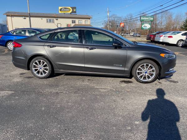 2017 Ford Fusion SE Hybrid **Leather** - cars & trucks - by dealer -... for sale in Portland, ME – photo 11