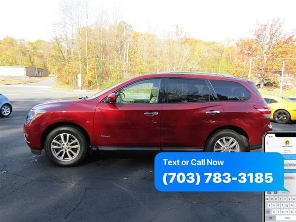 2014 NISSAN PATHFINDER SV Hybrid ~ WE FINANCE BAD CREDIT - cars &... for sale in Stafford, District Of Columbia – photo 8