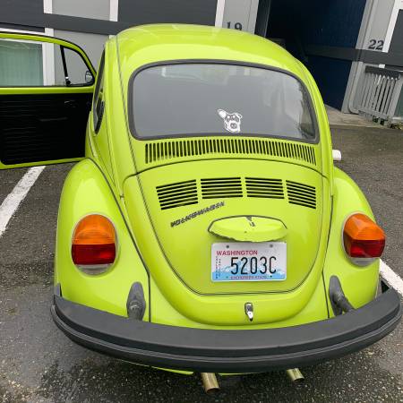 74 Beetle "Love Bug Edition" - cars & trucks - by owner - vehicle... for sale in University Place, WA – photo 2