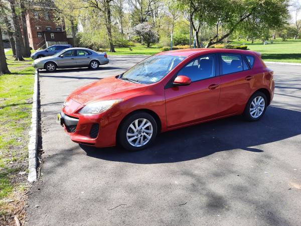 2013 Mazda 3 Hatchback red nice for sale in West Milford, NJ – photo 2