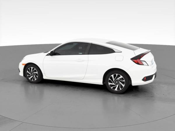 2018 Honda Civic LX Coupe 2D coupe White - FINANCE ONLINE - cars &... for sale in Greenville, NC – photo 6