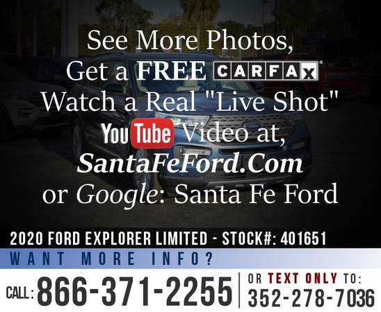 2020 Ford Explorer Limited SAVE Over 7, 000 off MSRP! - cars for sale in Alachua, GA – photo 23