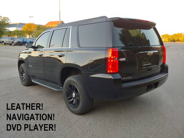 2018 CHEVROLET TAHOE 3RD ROW! LEATHER! NAV! DVD! 1 OWNER! CLEAN... for sale in Norman, TX – photo 4