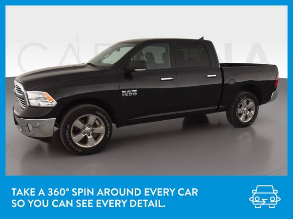 2018 Ram 1500 Crew Cab Big Horn Pickup 4D 5 1/2 ft pickup Black for sale in Pocono Pines, PA – photo 3