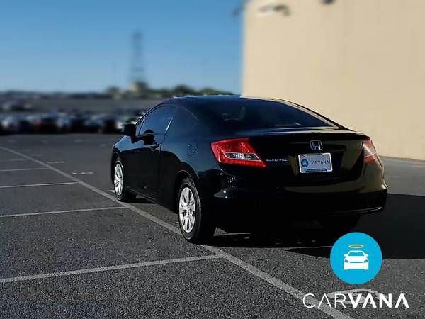 2012 Honda Civic LX Coupe 2D coupe Black - FINANCE ONLINE - cars &... for sale in Ringoes, NJ – photo 8