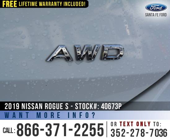 2019 Nissan Rogue S *** Camera, Touchscreen, Cruise Control *** -... for sale in Alachua, AL – photo 21