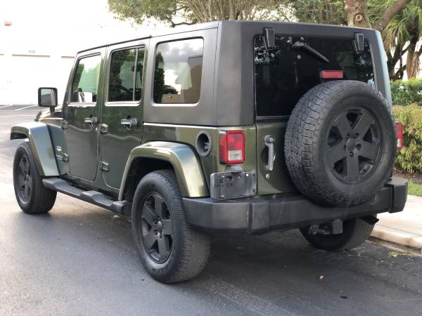 2007 JEEP WRANGLER SAHARA UNLIMITED, ONLY $1500 DOWN!!! for sale in Hollywood, FL – photo 3