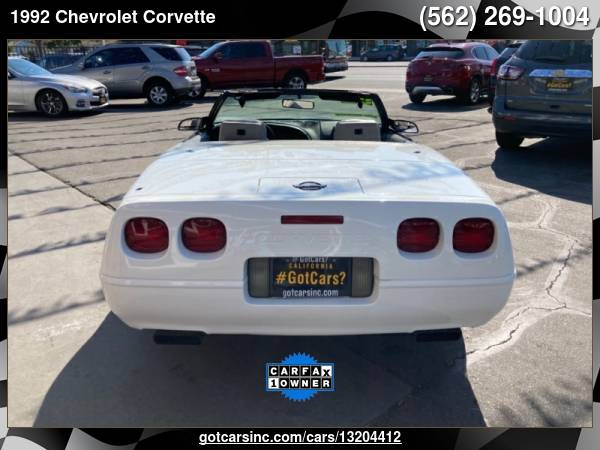1992 Chevrolet Corvette 2dr Convertible - cars & trucks - by dealer... for sale in Bellflower, CA – photo 8