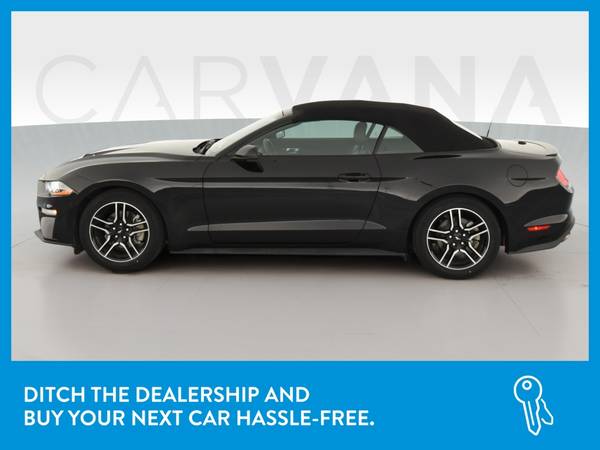 2020 Ford Mustang EcoBoost Convertible 2D Convertible Black for sale in Other, UT – photo 4