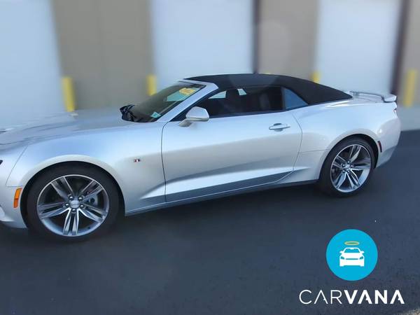 2017 Chevy Chevrolet Camaro LT Convertible 2D Convertible Silver - -... for sale in irving, TX – photo 4