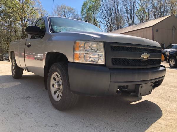 2007 Chevy Silverado Regular Cab, Full 8Ft Long Bed, V8 4x4, Solid!!... for sale in New Gloucester, ME – photo 7