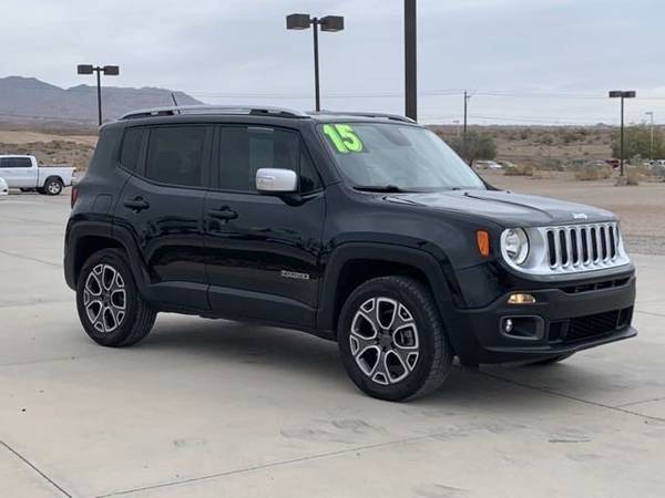 2015 Jeep Renegade 4WD 4dr Limited Black - - by for sale in Lake Havasu City, AZ – photo 7