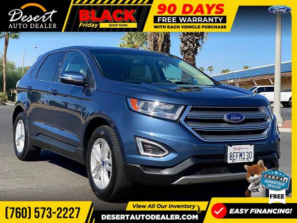 2018 Ford Edge SEL 31,000 MILES Leather Seat Fully Loaded SEL SUV at... for sale in Palm Desert , CA – photo 3