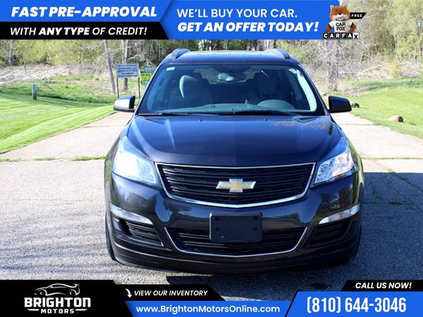 2015 Chevrolet Traverse LS AWD! AWD FOR ONLY 214/mo! - cars & for sale in Brighton, MI – photo 3