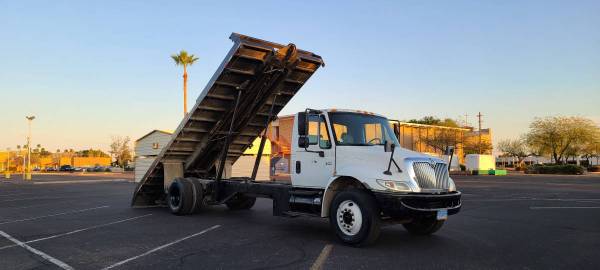 2007 International 4300 DT466E flat bed truck with winch - cars & for sale in Mesa, AZ – photo 8