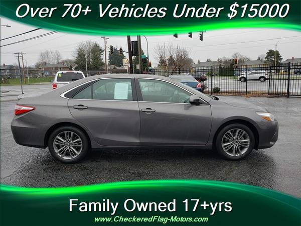 2017 Toyota Camry SE - - by dealer - vehicle for sale in Everett, WA – photo 11