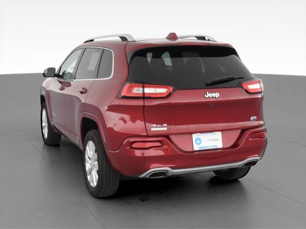 2017 Jeep Cherokee Overland Sport Utility 4D suv Red - FINANCE... for sale in Mesa, AZ – photo 8