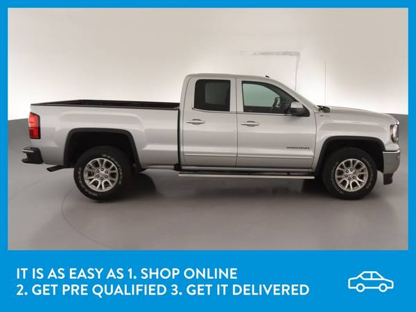 2016 GMC Sierra 1500 Double Cab SLE Pickup 4D 6 1/2 ft pickup Silver for sale in Rochester , NY – photo 10