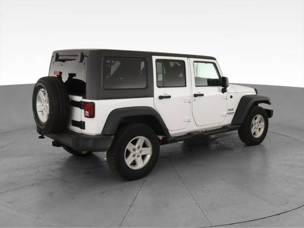 2015 Jeep Wrangler Unlimited Sport S SUV 4D suv White - FINANCE... for sale in Alexandria, MD – photo 11