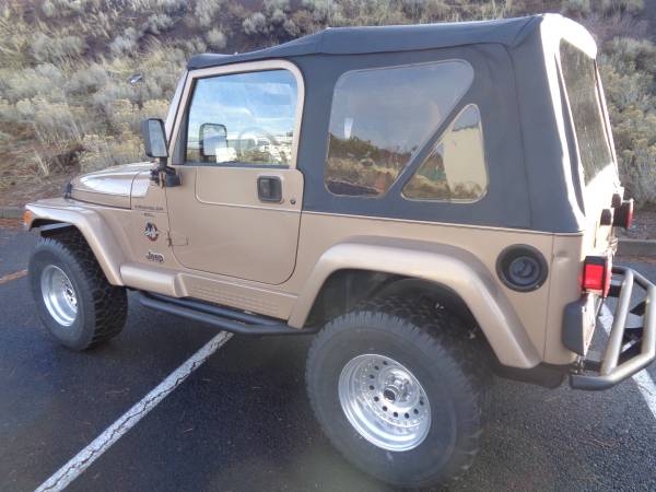 99 Jeep Wrangler Sahara Very Clean Low Miles - cars & trucks - by... for sale in Bend, OR