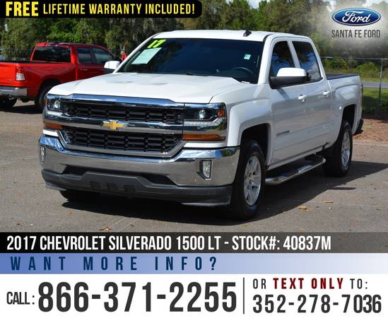 ‘17 Chevrolet Silverado 1500 LT *** Camera, SIRIUS, Touchscreen ***... for sale in Alachua, FL – photo 3