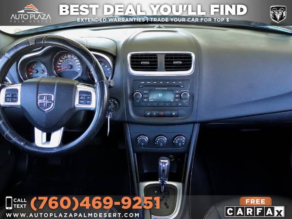 2014 Dodge Avenger SXT SXT 247/mo with Service Records - cars & for sale in Palm Desert , CA – photo 4