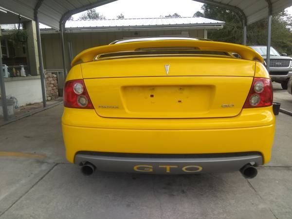2005 Pontiac GTO - cars & trucks - by owner - vehicle automotive sale for sale in Starke, FL – photo 5