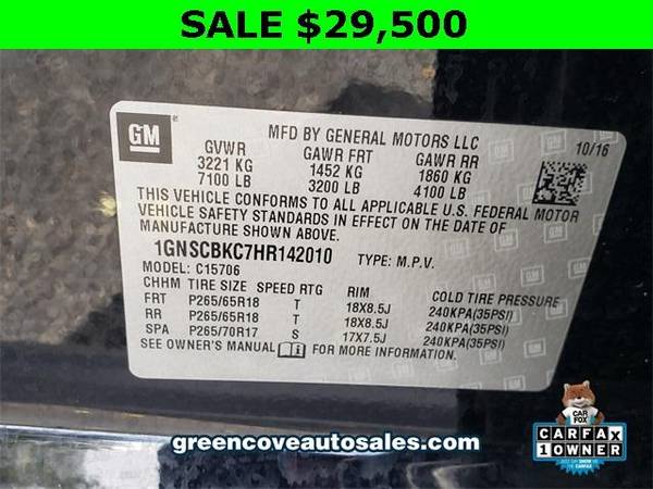 2017 Chevrolet Chevy Tahoe LT The Best Vehicles at The Best Price!!!... for sale in Green Cove Springs, FL – photo 18