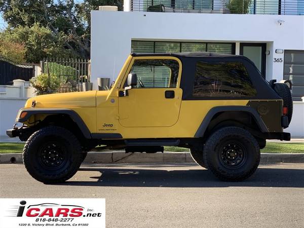 2004 Jeep Wrangler 4x4 Unlimited Sport Clean Title & CarFax Low Miles! for sale in Burbank, CA – photo 5