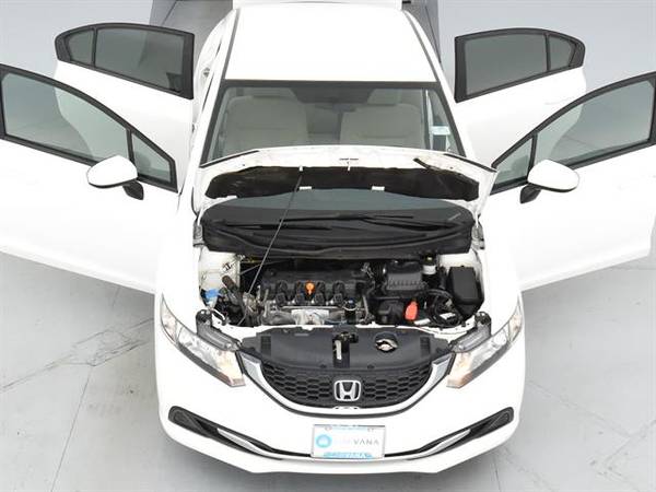 2014 Honda Civic LX Sedan 4D sedan WHITE - FINANCE ONLINE for sale in Atlanta, FL – photo 4