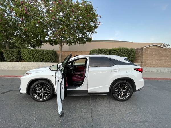 Lexus Rx350 RX 350 - FSPORT White on RED 40K Miles for sale in Roseville, CA – photo 3