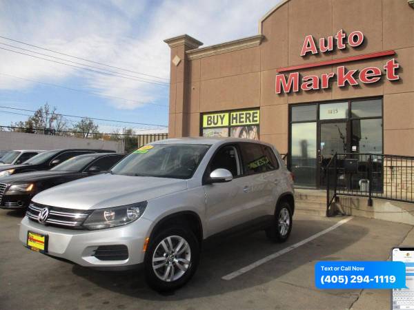 2013 Volkswagen Tiguan S 4dr SUV 6A $0 Down WAC/ Your Trade - cars &... for sale in Oklahoma City, OK – photo 2