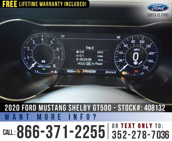 *** 2020 FORD SHELBY MUSTANG GT500 *** Leather Seats - Brand NEW! -... for sale in Alachua, GA – photo 16