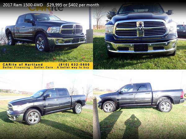 2018 Ram 1500 4WD FOR ONLY $402/mo! - cars & trucks - by dealer -... for sale in Howell, MI – photo 14