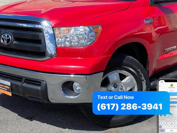 2013 Toyota Tundra Grade 4x4 4dr CrewMax Cab Pickup SB (5 7L V8) for sale in Somerville, MA – photo 2