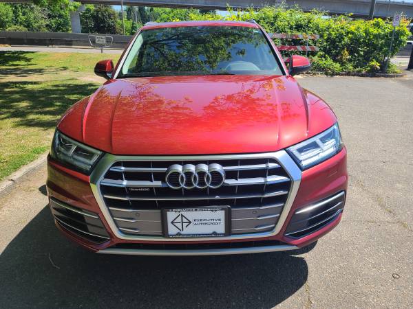2019 Audi Q5 Premium Plus 1 Owner Red AWD 21k Miles Factory Warranty for sale in Portland, OR – photo 2